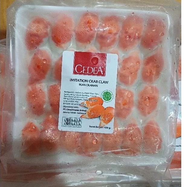 

Cedea Crab Claw 450gr / Cedea Capit Kepiting