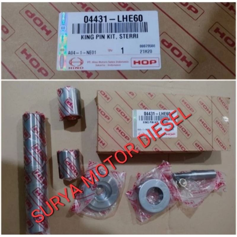 KING PIN HINO DUTRO DYNA 130HD/HT 04431-LHE06 HOP KING PIN 130XT