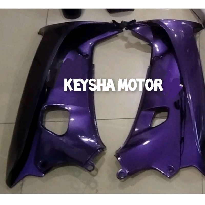 COVER SAYAP LUAR DALAM SUPRA X LAMA WARNA BIRU UNGU