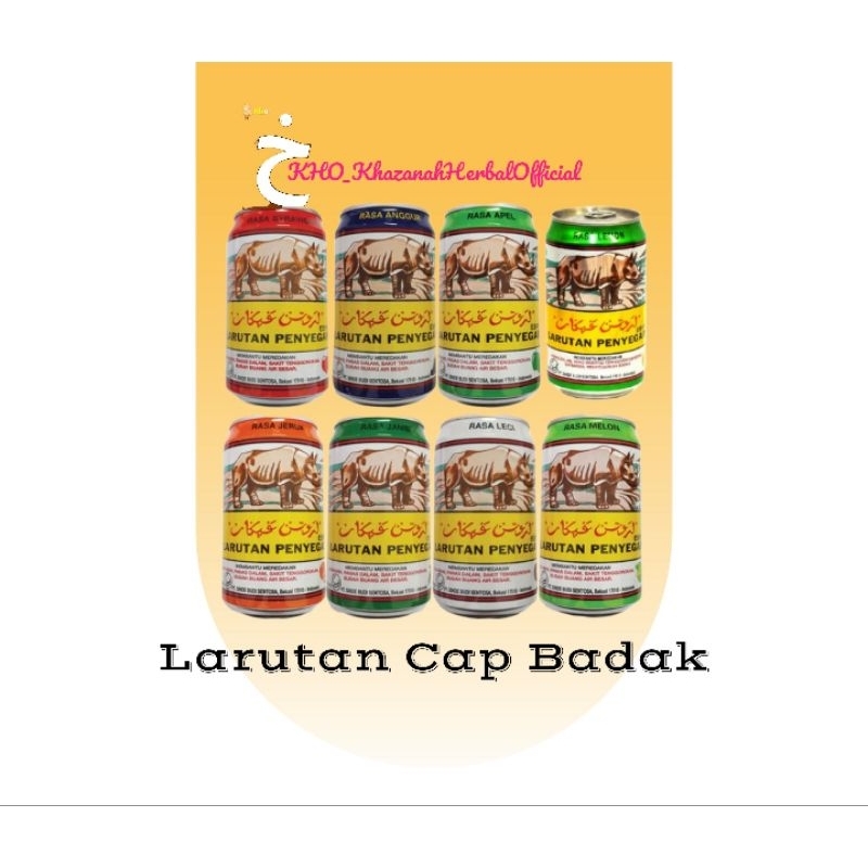 Larutan Kaleng Cap BADAK