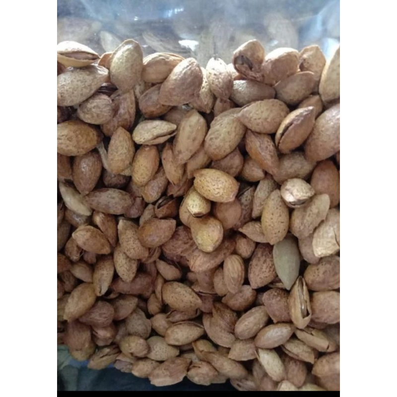 

kacang Almond Roasted ( Panggang ) USA 500gram- California CREAMY MILK//oleh oleh haji dan umroh