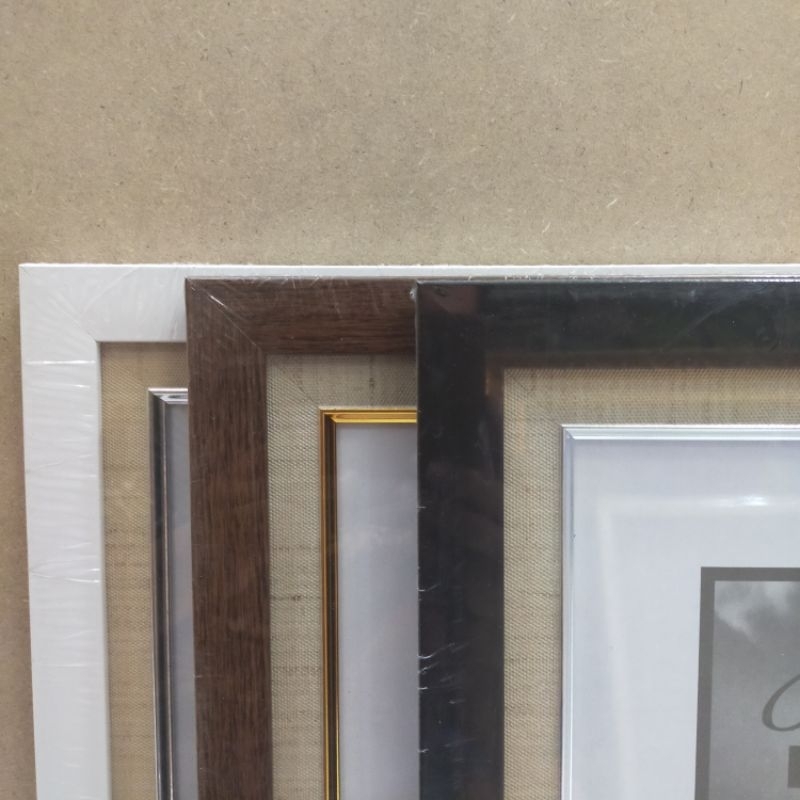 Bingkai Minimalis+linen A4