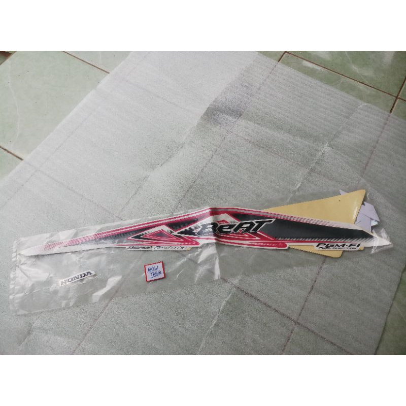 striping beat fi 2013 putih pink