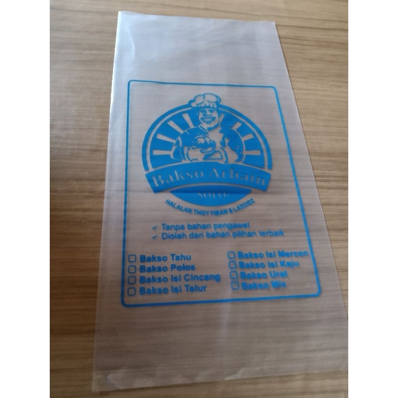 sablon plastik fozen food 12x25