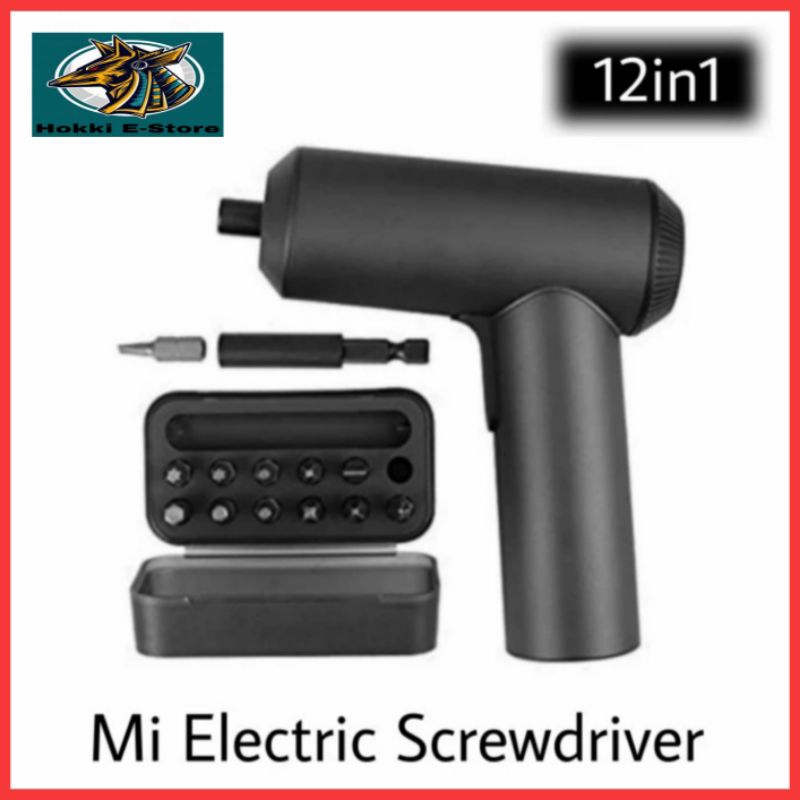 Xiaomi Mi Electric Screwdriver Kit - Obeng Set 12in1