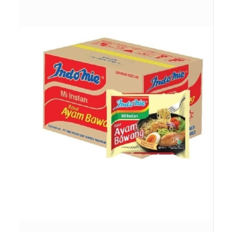 

INDOMIE RASA AYAM BAWANG 1 DUS ISI 40 BKS 69gr