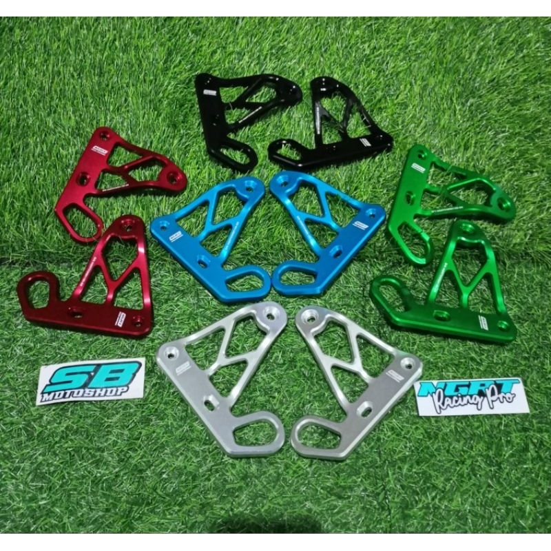 Brecket Lampu Bulat Ninja R SS CNC NGRT / Dudukan Kupingan Breket Kupingan Headlemp