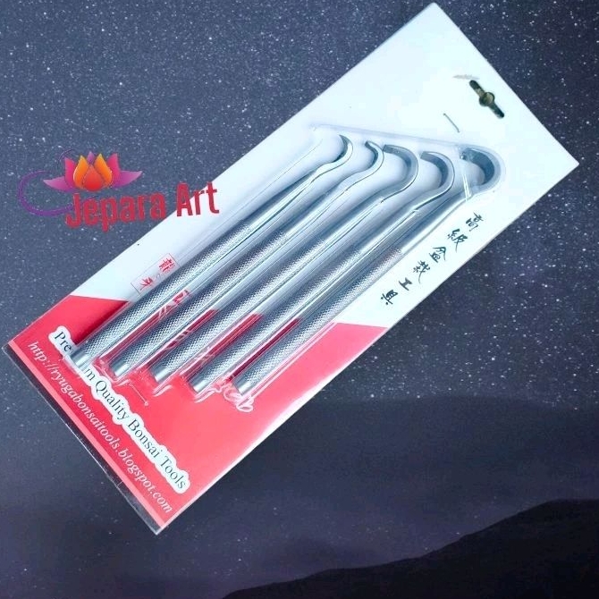 Alat Bonsai, ECERAN Ryuga Carving Bonsai Stenlis, Alat Ukir Bonsai