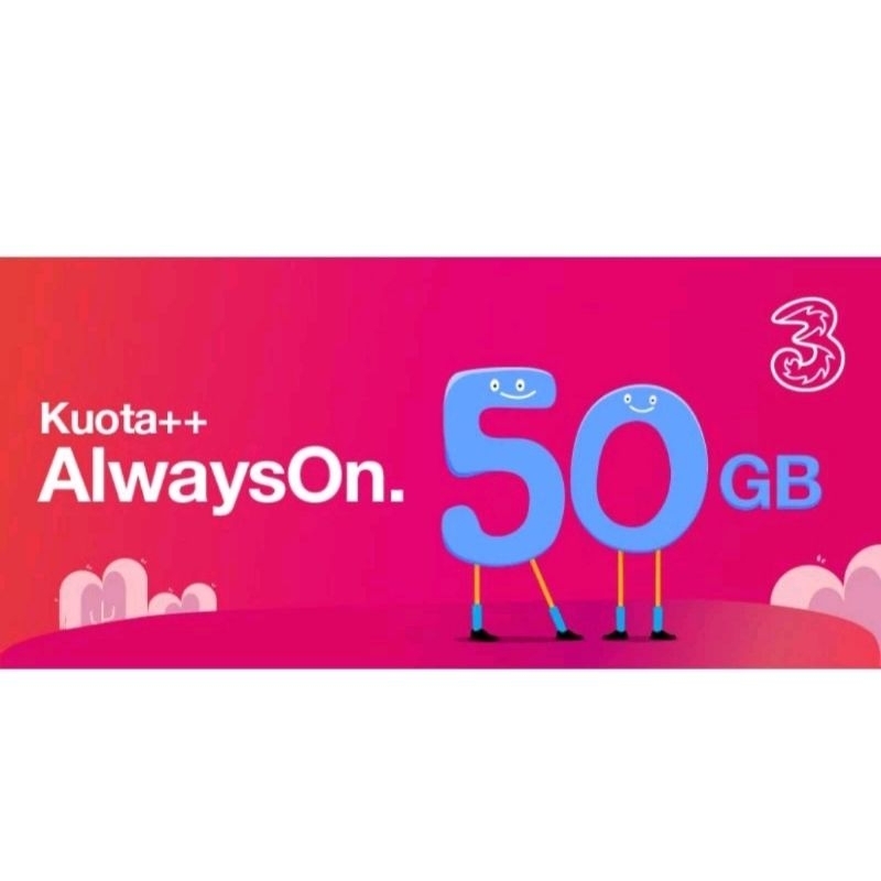 Tembak data Tri Aon dan paket data happy