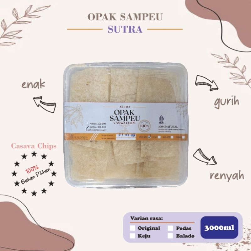

Opak Sampeu Sutra (3000ml)