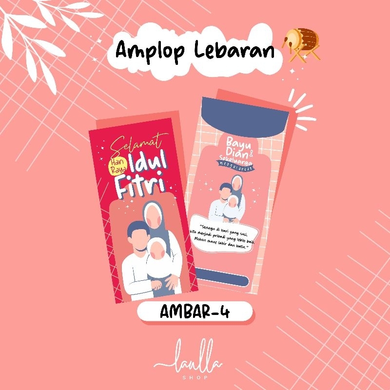 

Amplop Lebaran custom murah