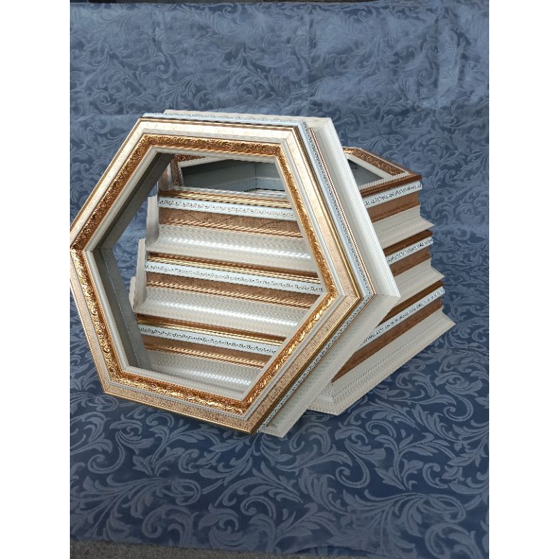 bok hantaran df Picasso / motif keramik  hexagonal tutup akrilik