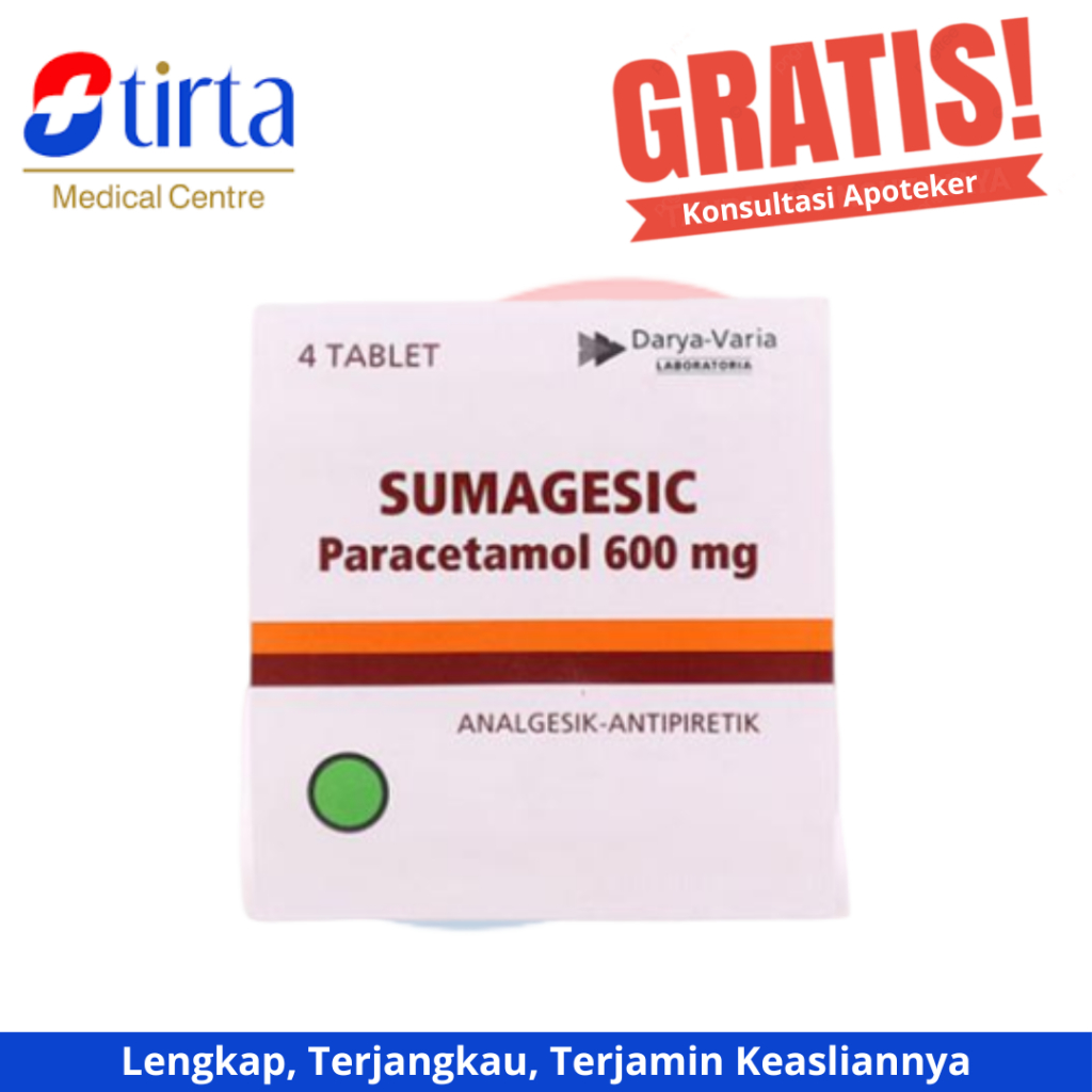 Sumagesic Parasetamol 600 mg