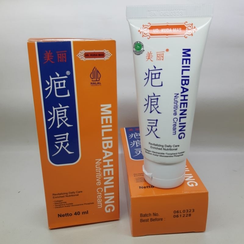 Nutritive Cream Meilibahenling 40ml Asli Bpom