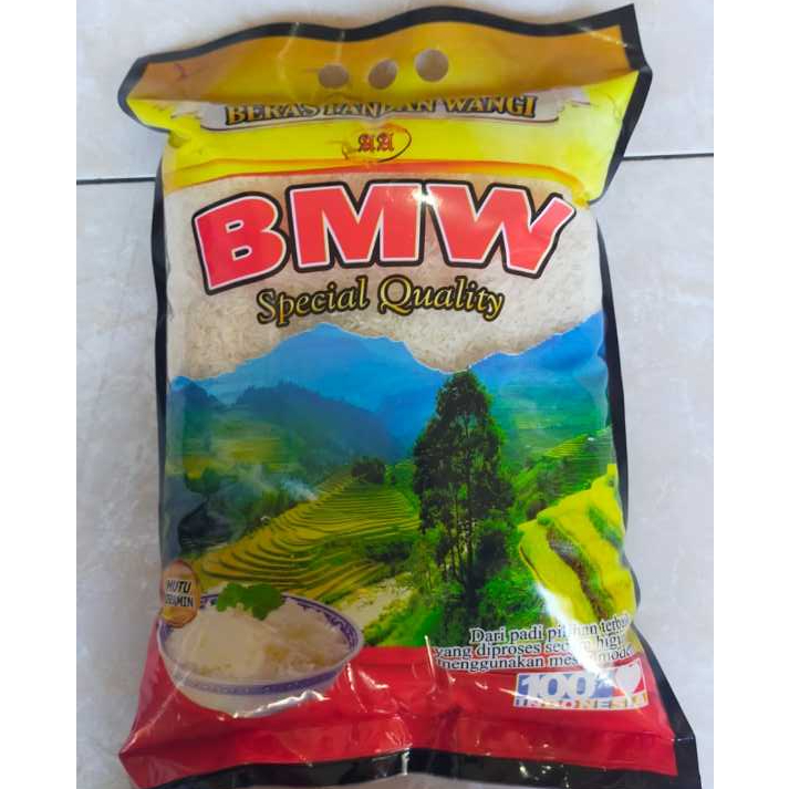 

Beras Lokal Pandan Wangi Cap BMW