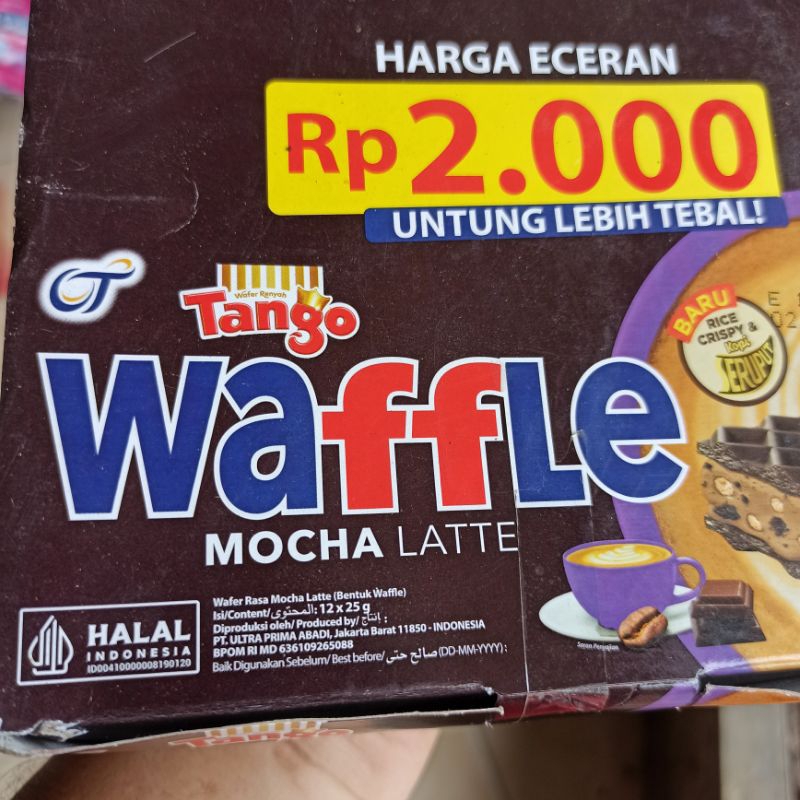 

Wafer WAFFLE Tango Rasa Mocha Latte