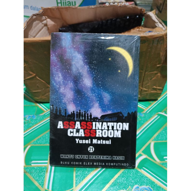 komik Assassination classroom 21 segel / komik Assassination classroom vol 21 segel