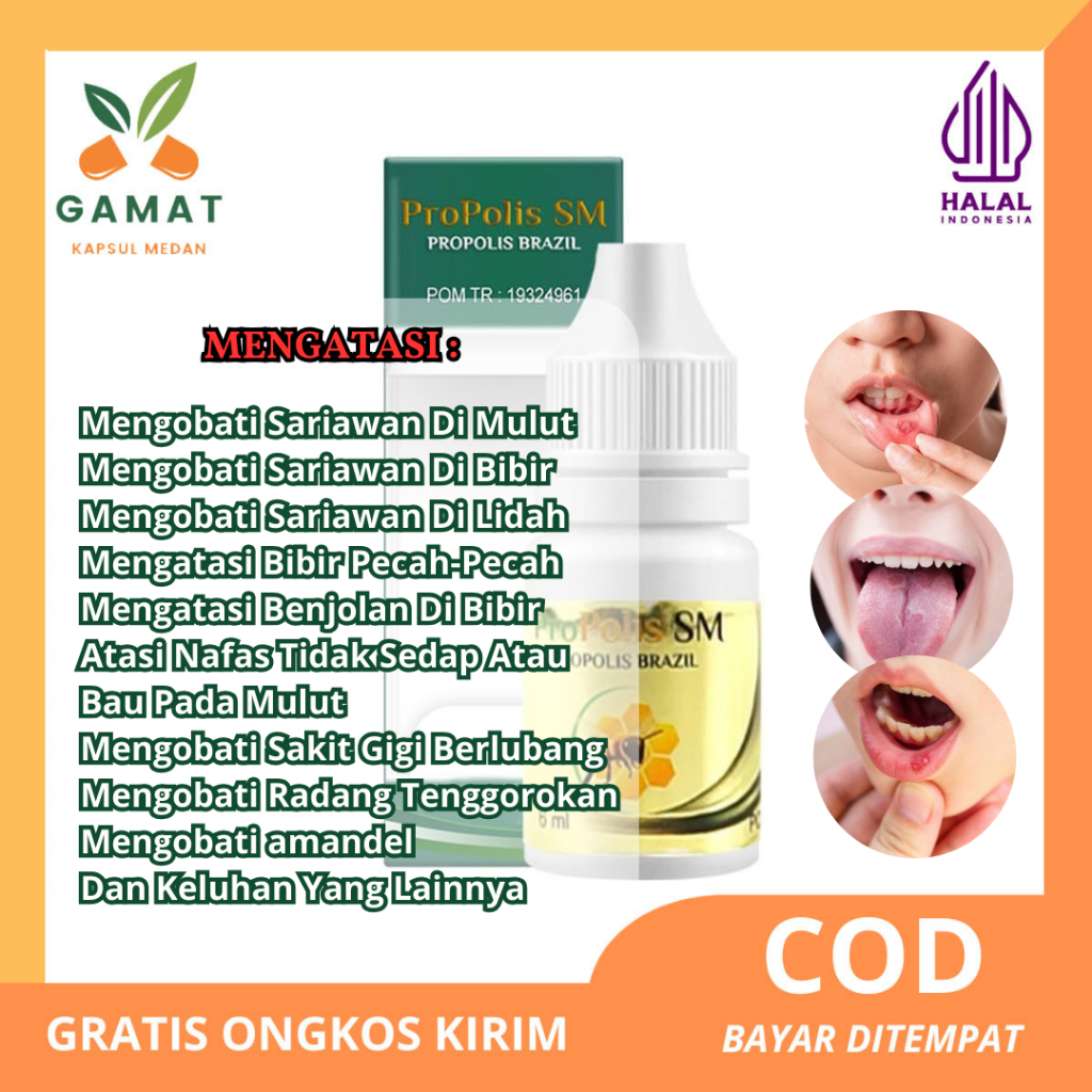 Obat Sariawan Akut - Sariawan Parah - Sariawan Berdarah - Sariawan Radang - Sariawan Menahun Agar Ce