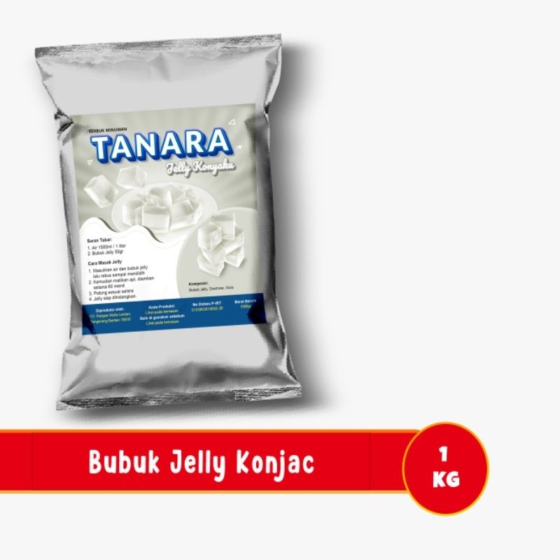 

Bubuk jelly Konyaku 1kg -Serbuk Topping Minuman