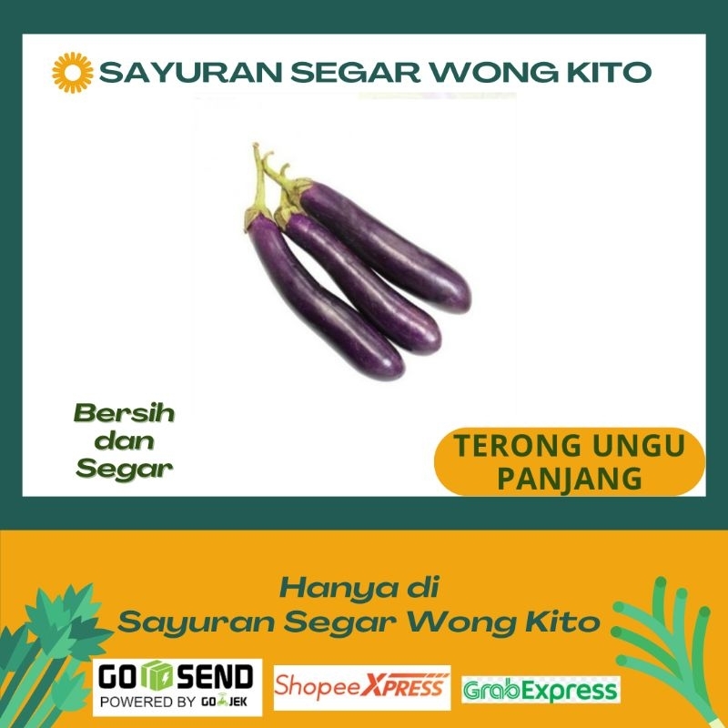 

Terong Ungu - Sayuran Segar Wong Kito