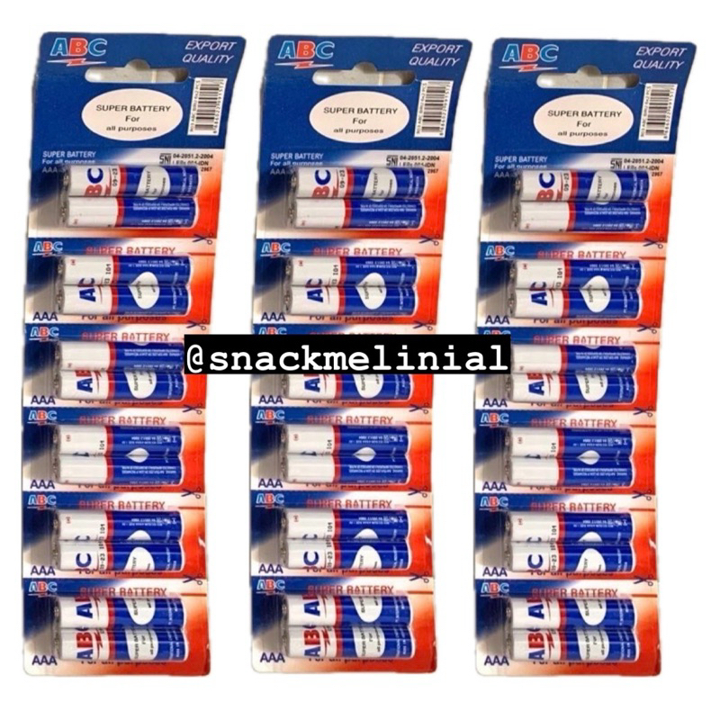 baterai abc kecil batre remot baterai remot abc