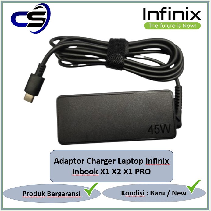 Adaptor Charger Laptop Infinix Inbook X1 Inbook X2 Inbook X1 Pro New