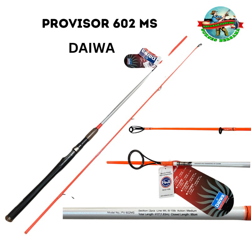 Joran Daiwa PROVISOR 602MS 15lb