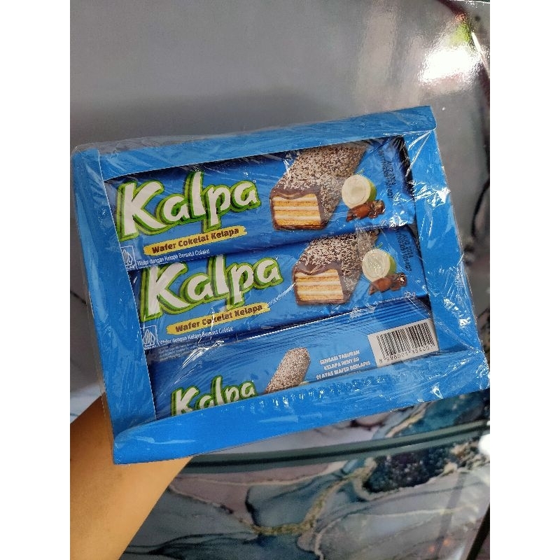 

Kalpa Wafer Cokelat Kelapa 12 Pcs @24gr