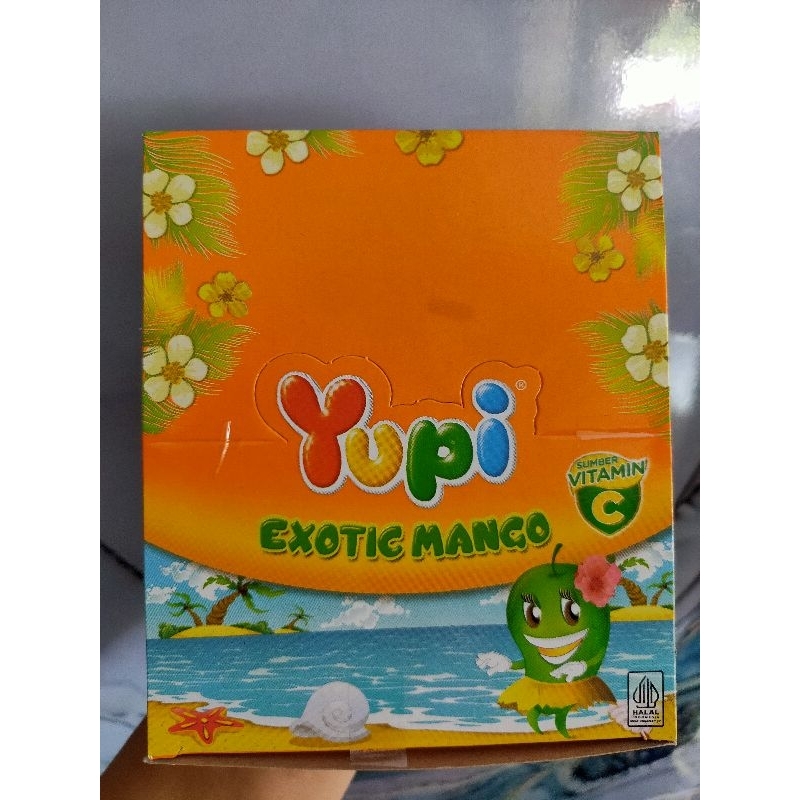 

Yupi Exotic Mango 1 Bos isi 24 pcs