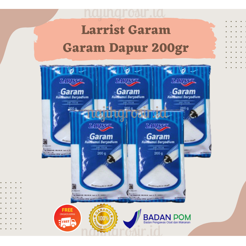 

LARRIST GARAM DAPUR 200GR