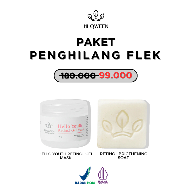 Hiqween Paket Penghilang Flek