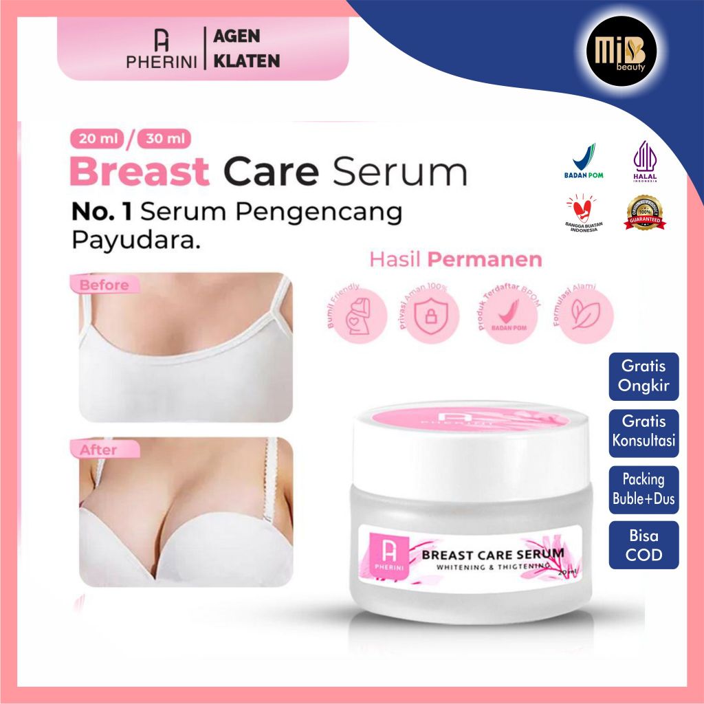 PHERINI Breast Care Serum Pembesar Payudara Pengencang Payudara Perawatan Payudara