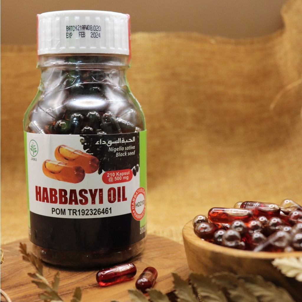 Habbasyi Oil / Habbatussauda Oil / Herbal Habbatussauda
