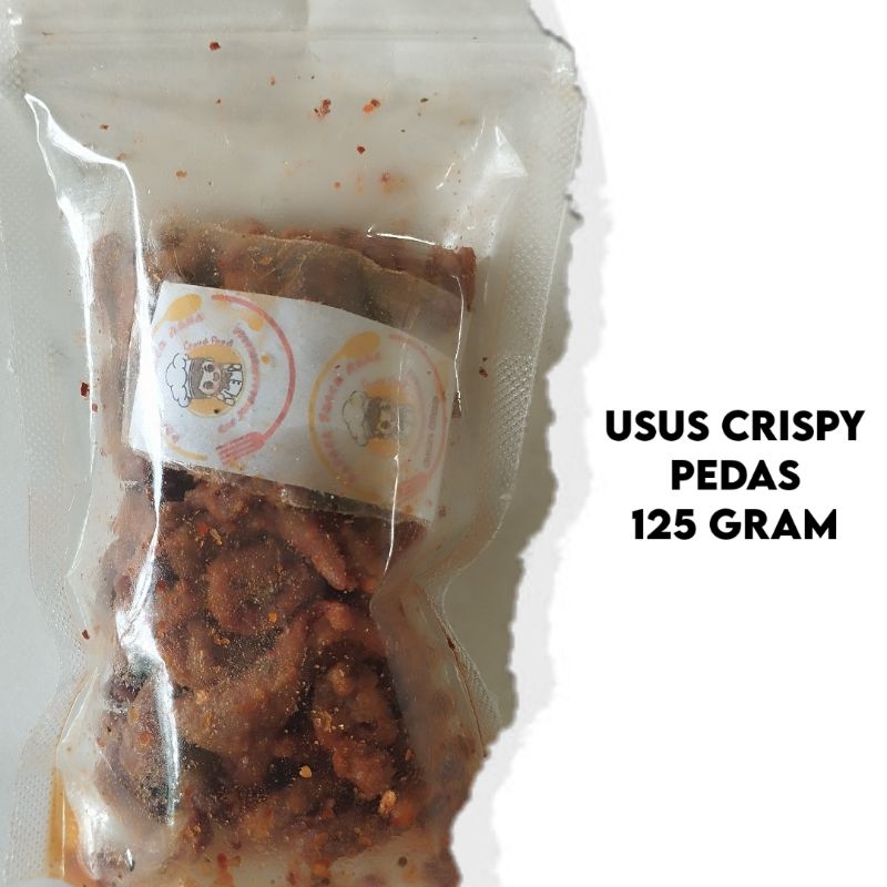 

Usus Cripsy Pedas 100 Gram