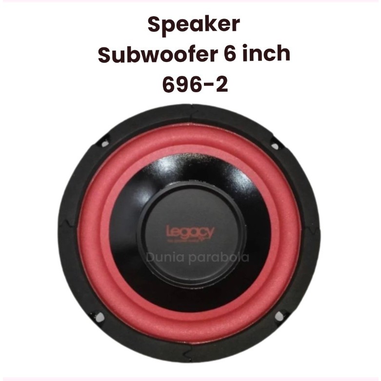 Speaker legacy 6 inch 6inch 6" LG 696 2 LG-696-2 Subwoofer