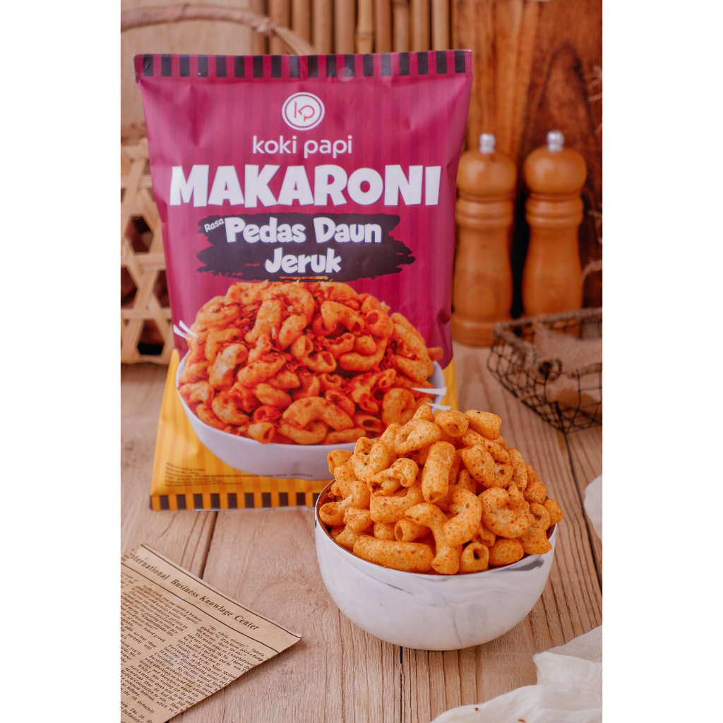 

Kokipapi Makaroni Pedas Daun Jeruk