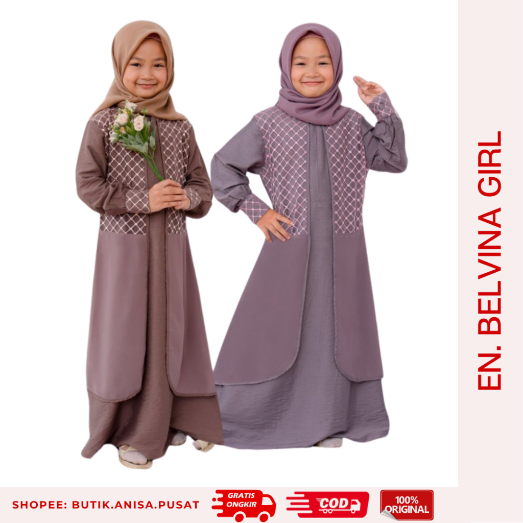 ENDOMODA BELVINA GIRL GAMIS ANAK