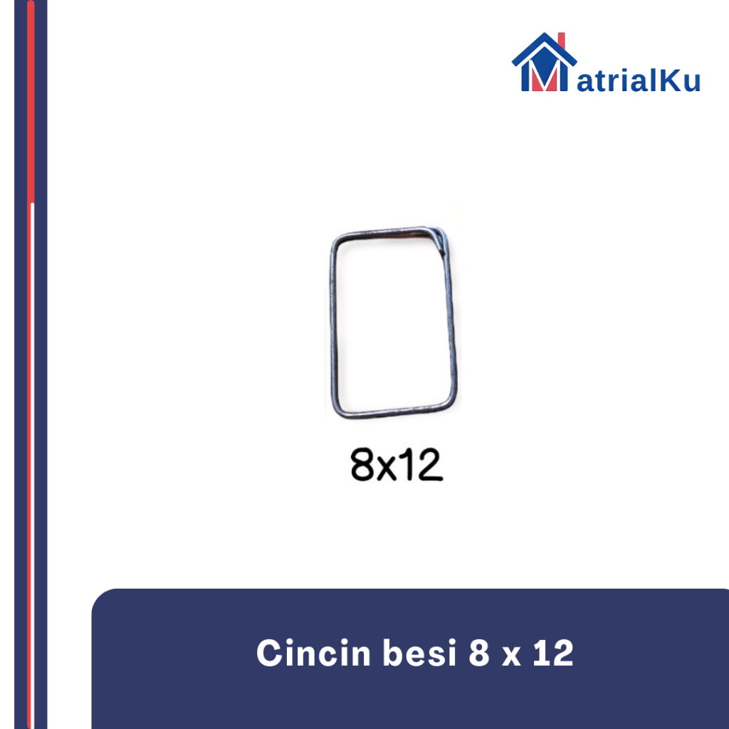 Ring Cincin Besi 8x12