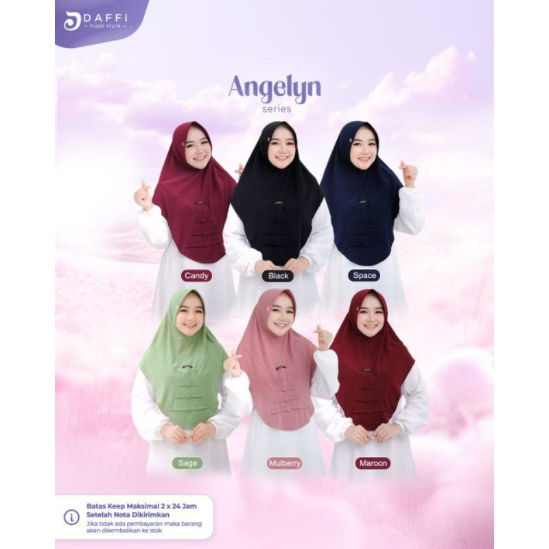 DAFFI - angelyn series - daffi angelyn - hijab daffi - hijab instan - daffi hijab
