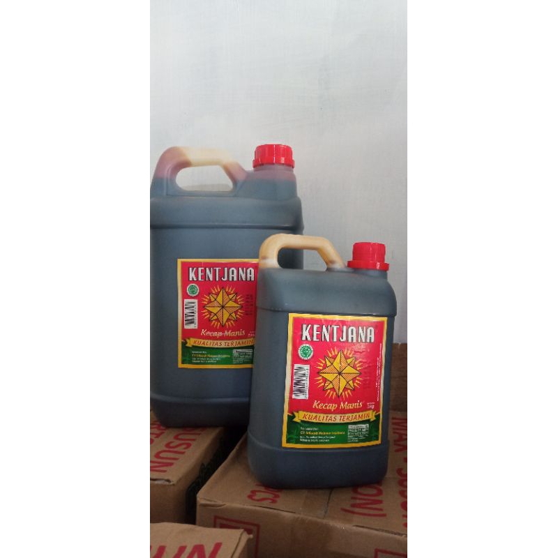 

((INSTAN only)) Kecap Kentjana Jrigen / Kencana Jligen besar 7.8 kg, Kencana jrigen 3 kg