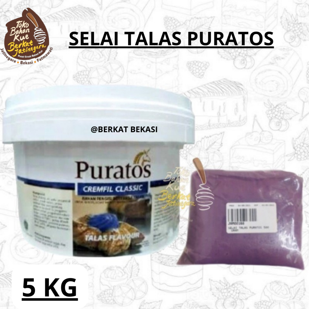 

CREMFIL CLASSIC TALAS FLAVOUR / SELAI TALAS PURATOS 5 KG