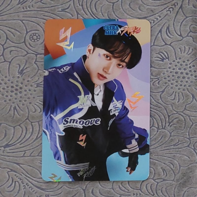 Official Photocard Changbin Stray Kids X Ultra Milk PC skz um element hologram Ornament