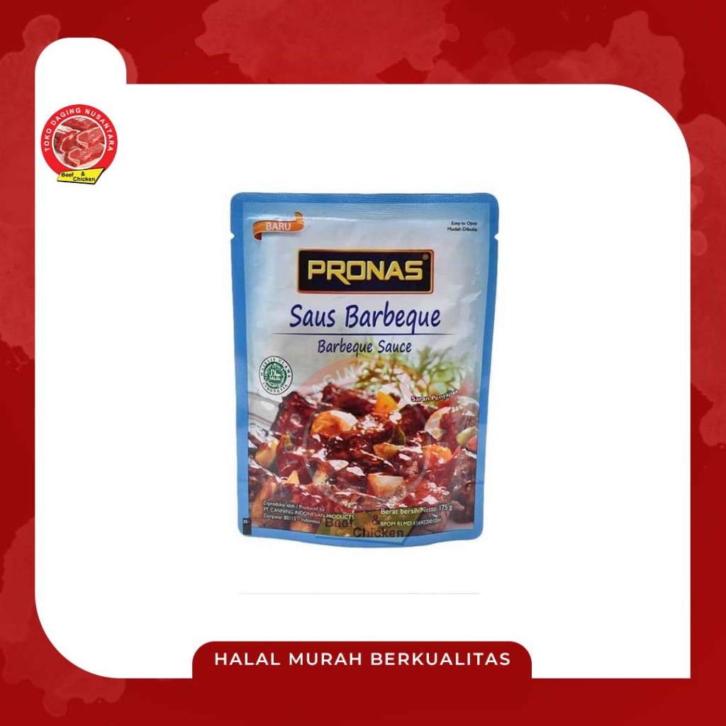 

PRONAS SAUS BARBEQUE 175GR