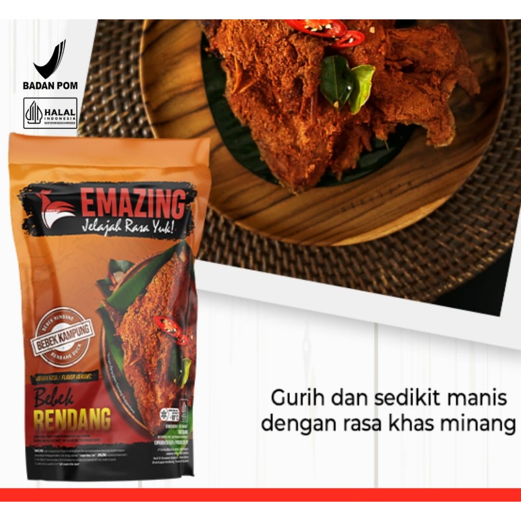 FROZEN FOOD BEBEK RENDANG EMAZING