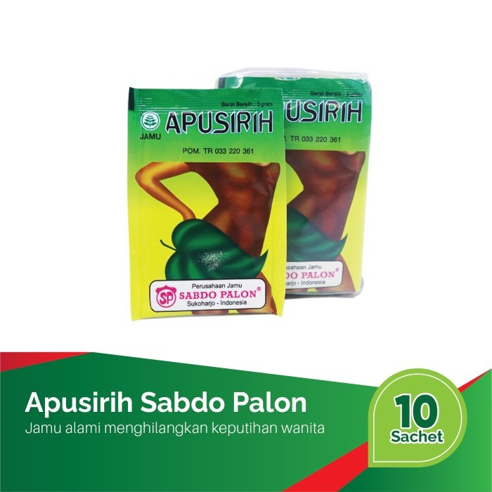 

Jamu Apusirih PJ. Sabdo Palon (10 Sachet)