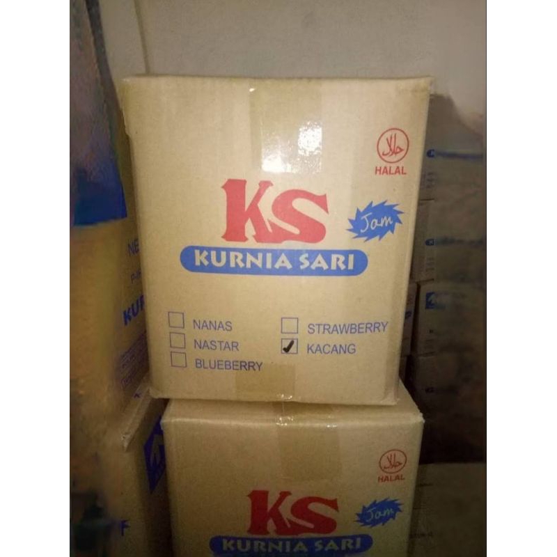 

selai kacang ks 10 kg / selai kacang kurnia sari 10 kg /selai roti bakar / isian roti