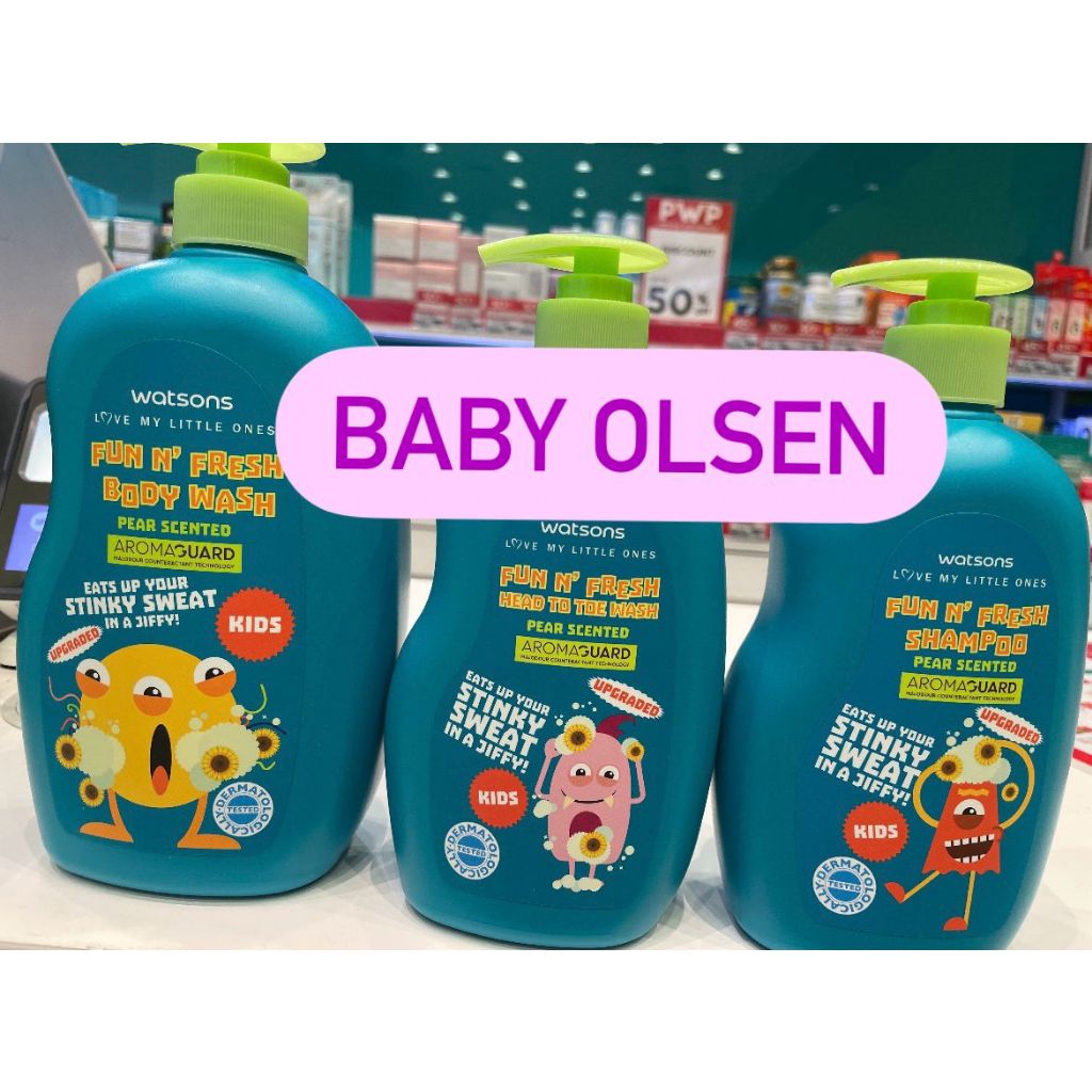 WATSONS FUN N FRESH BODYWASH / SHAMPOO KIDS / SABUN SHAMPO ANAK WATSONS