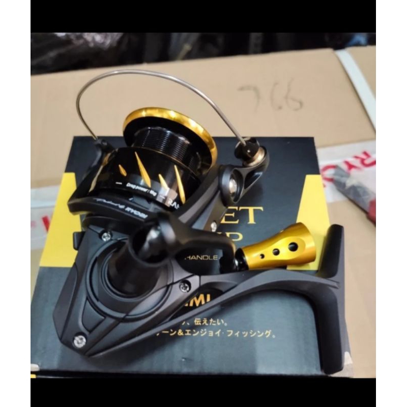 reel ryobi ranmi pro target 1000 2000 3000 4000 hp dus Kuning