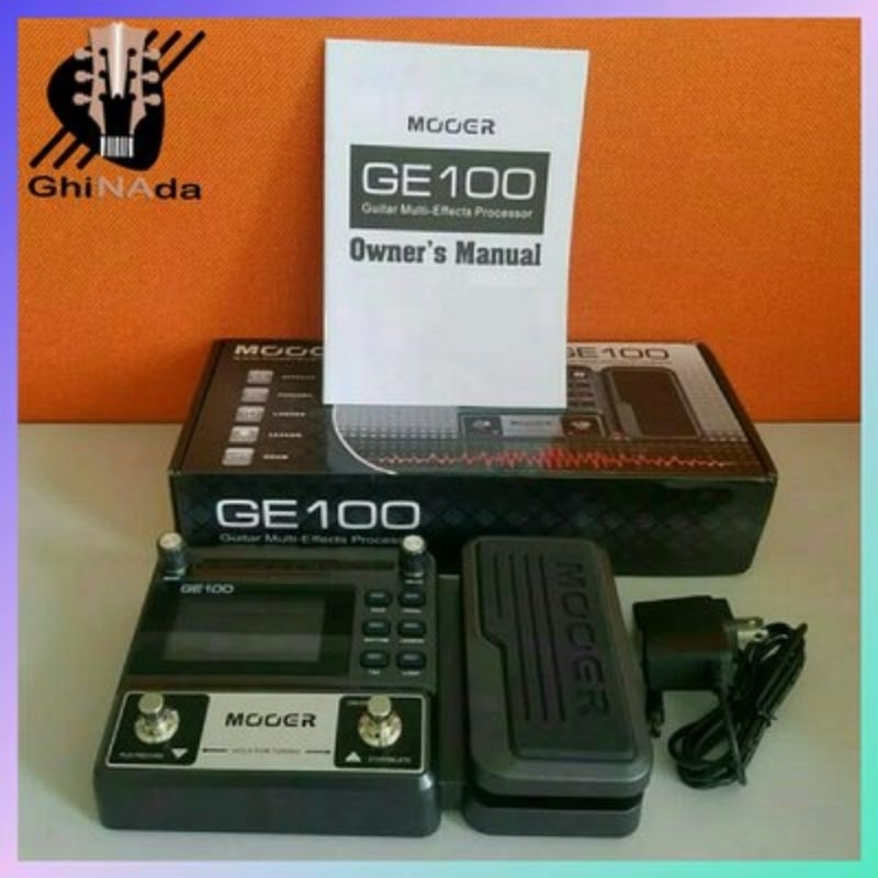 MOOER GE-100 Gitar Multi Efek Prosesor