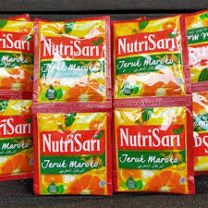

Nutrisari 10 SACHET X 11 gr JERUK ( MINUMAN SERBUK ) BUBUK